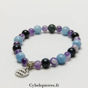 U - Bracelet Astrologie - 1 - Verseau - 18cm