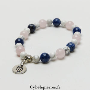 1- Bracelet Vierge (6mm et 8mm) - 18cm | Harmonie et Intuition