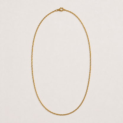 Add a rose gold chain to your order