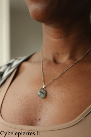 Pendentif Fluorine Naturelle - 18 mm