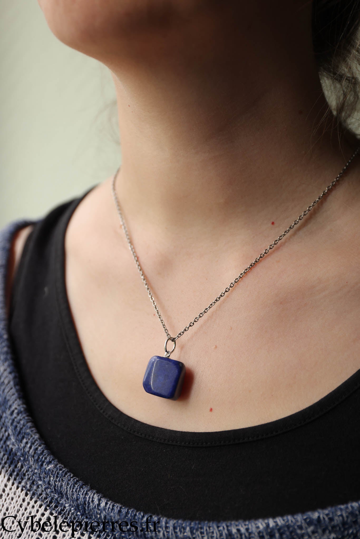 Pendentif Lapis-lazuli - 20 mm
