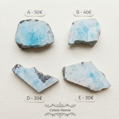 Larimar Calidad Extra (raro) - República Dominicana | Serenidad y Despertar Interior