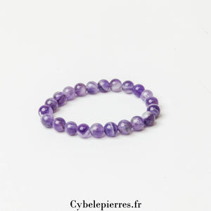 Bracelet Améthyste (6 mm) - Taille Enfant 14 cm | Sérénité et Équilibre