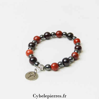 B - Bracelet Astrologie - 2- Bélier - 18cm