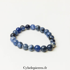 Bracelet Sodalite (8 mm) - 17 cm | Clarté Mentale et Créativité