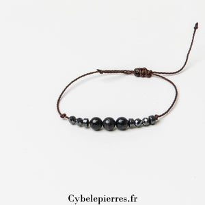 Bracelet Porte-bonheur Réglable – Astrophyllite | Intuition et Clarté