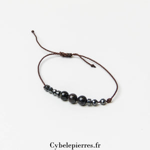 Bracelet Porte-bonheur Réglable – Astrophyllite | Intuition et Clarté