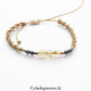 Bracelet Porte-bonheur Quartz rutile (6mm)