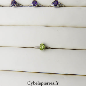 Bague Péridot (8mm) | Énergie et Renouveau