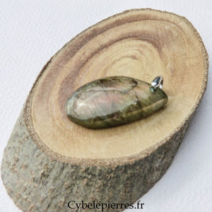 Pendentif Labradorite (2 cm) – Protection et Intuition