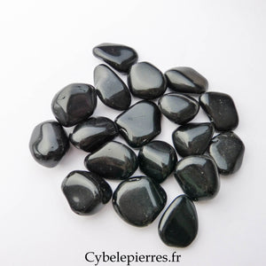 Obsidienne Noire roulée – Mexique | Protection et Éveil