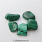 Malachite du Congo - Pierre roulée verte (qualité naturelle)