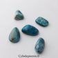 Apatite bleue pierre roulée – Clarté et Expression