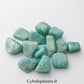 Amazonite pierre roulée – Brésil | Apaisement et Expression