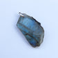 Pendentif Labradorite semi-polie (4cm)