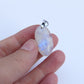 Pendentif Péristérite (Labradorite blanche)- 20mm