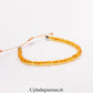 Bracelet Ambre de la Baltique (4 mm) – Réglable | Douceur, Énergie et Protection