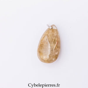 Pendentif Quartz Rutile (40mm) | Force, Vitalité et Équilibre
