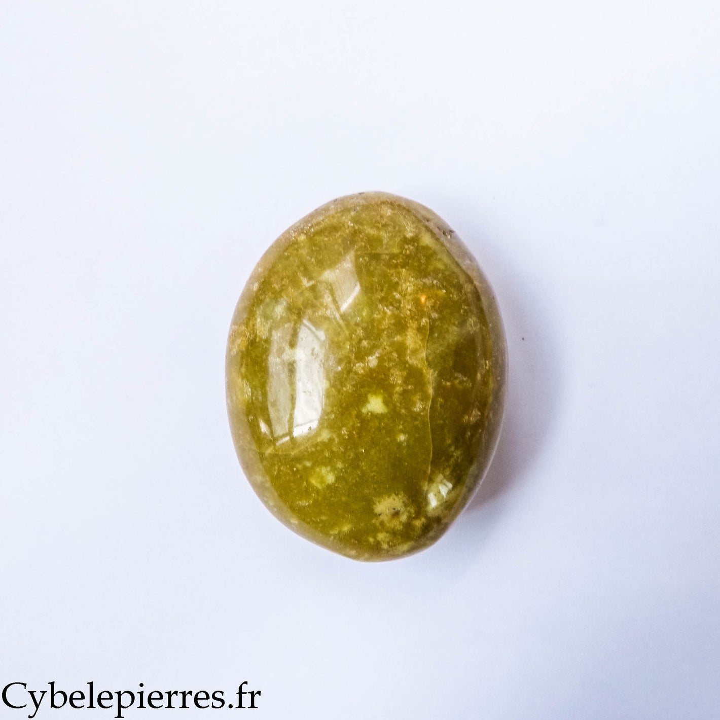 Galet Opale Verte – 138 g | Pierre naturelle de renouveau et de sérénité – Madagascar