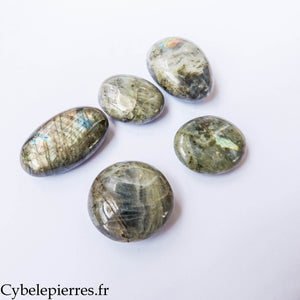 Galet Labradorite Claire Extra – 38 à 79 g | Pierre naturelle de protection et de clarté – Madagascar