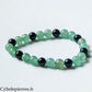 Bracelet Tristesse – Aventurine verte et Spinelle (8 mm) – 19 cm | Apaisement et Recentrage