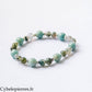 Bracelet Aventure intérieure – Amazonite et Agate mousse (6 et 8 mm) – 17 cm | Élan personnel et Apaisement
