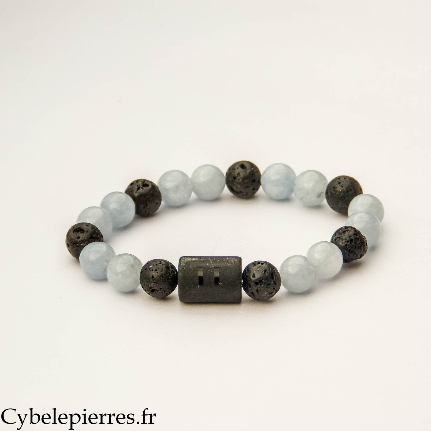 Bracelet Gémeaux (8 mm) - 16 à 21 cm | Clarté, maîtrise et apaisement