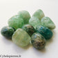 Fluorita verde extra enrollada - China | Piedra verde
