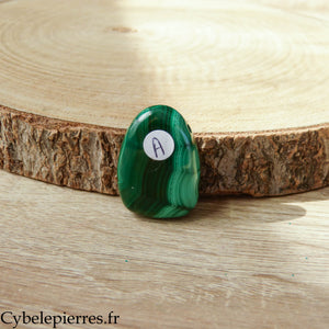 Colgante de malaquita - 30 mm