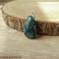 Pendentif Goutte - Apatite Bleue (30mm)