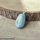 Pendentif Larimar - 25 mm