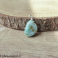Pendentif Larimar - 25 mm