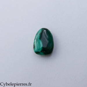 Pendentif Malachite percé- 30 mm