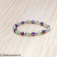 Bracelet Harmonie – Aventurine et Améthyste(6 et 4 mm) – 18 cm | Douceur et Équilibre