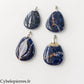 Pendentif Sodalite - 35 mm