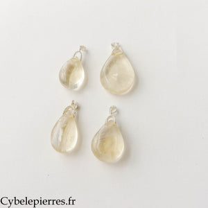 Colgante de citrino - 20 mm