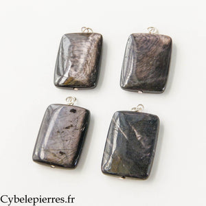 Colgante de hiperstena - 35 mm