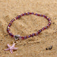 Bracelet Summer - Amphitrite - Améthyste et Grenat (3-4 mm) - 18 cm | Dernier exemplaire