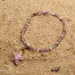 Bracelet Summer - Océane - Fluorite et Labradorite (3-4 mm) - 18 cm | Intuition et sérénité