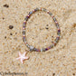 Bracelet Summer - Océane - Fluorite et Labradorite (3-4 mm) - 18 cm | Intuition et sérénité