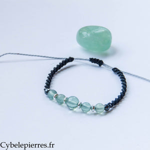 Bracelet réglable Fluorite