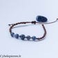 Bracelet réglable Iolite
