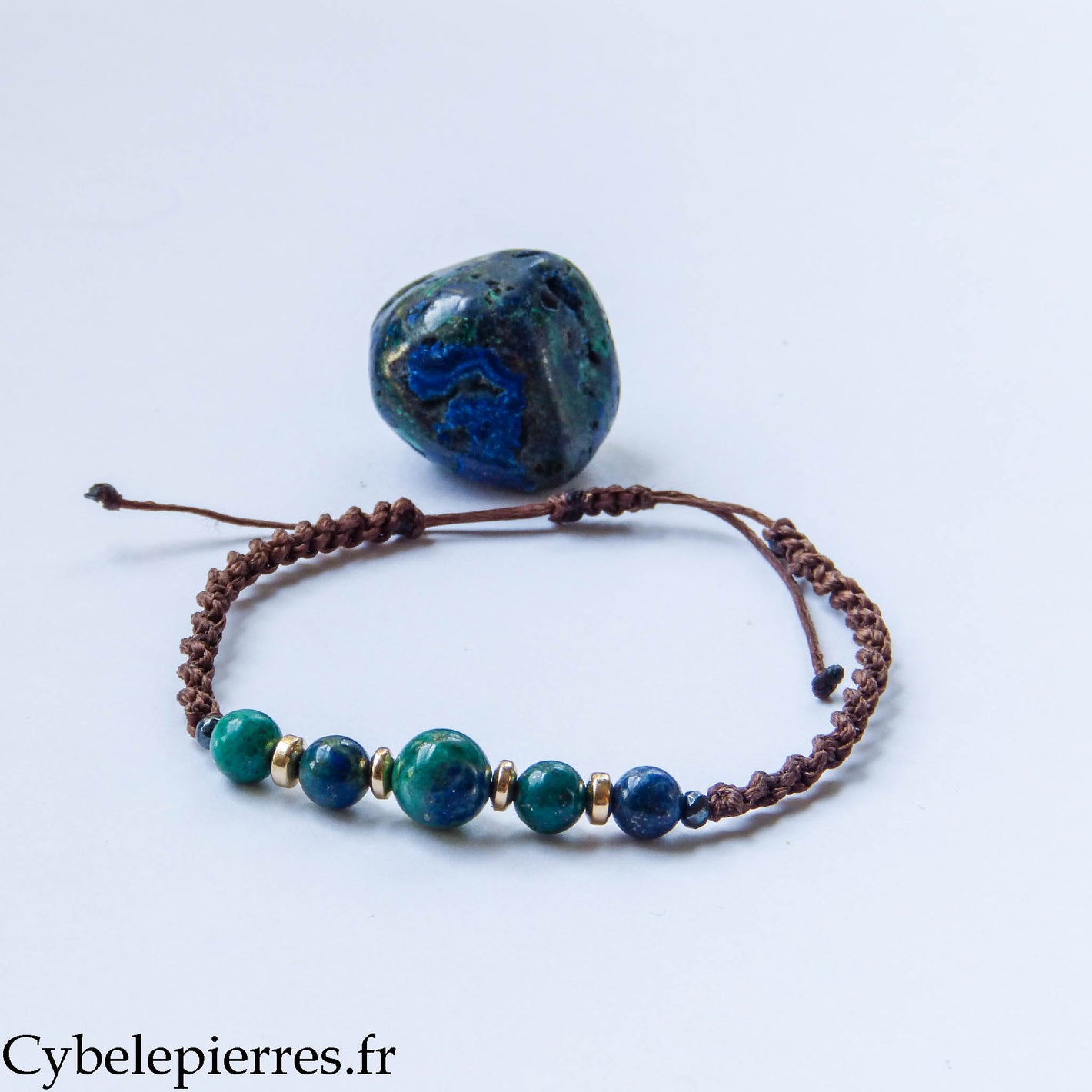 Bracelet réglable Chrysocolle