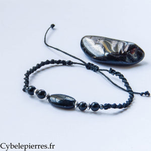 Bracelet réglable Hypersthène