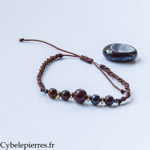 Bracelet réglable Œil de fer