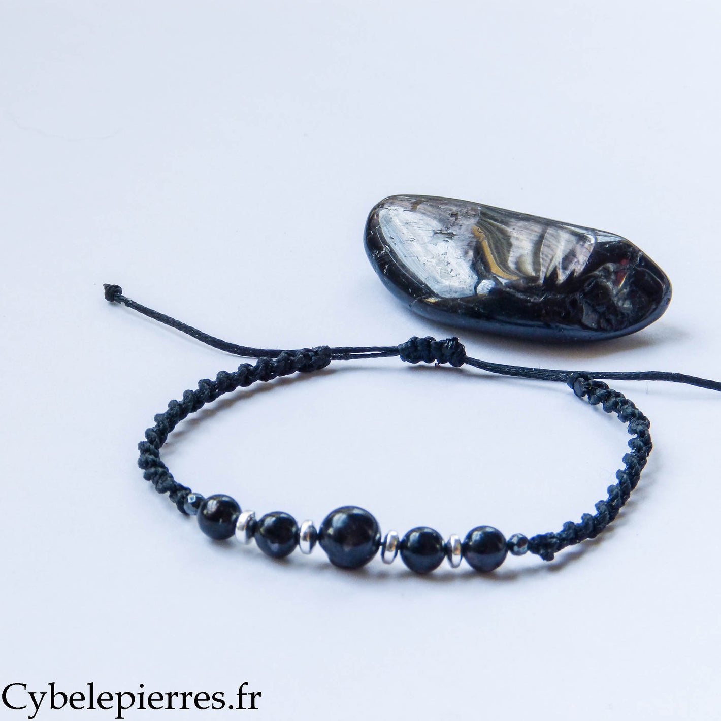 Bracelet réglable Hypersthène