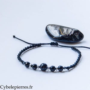 Bracelet réglable Hypersthène