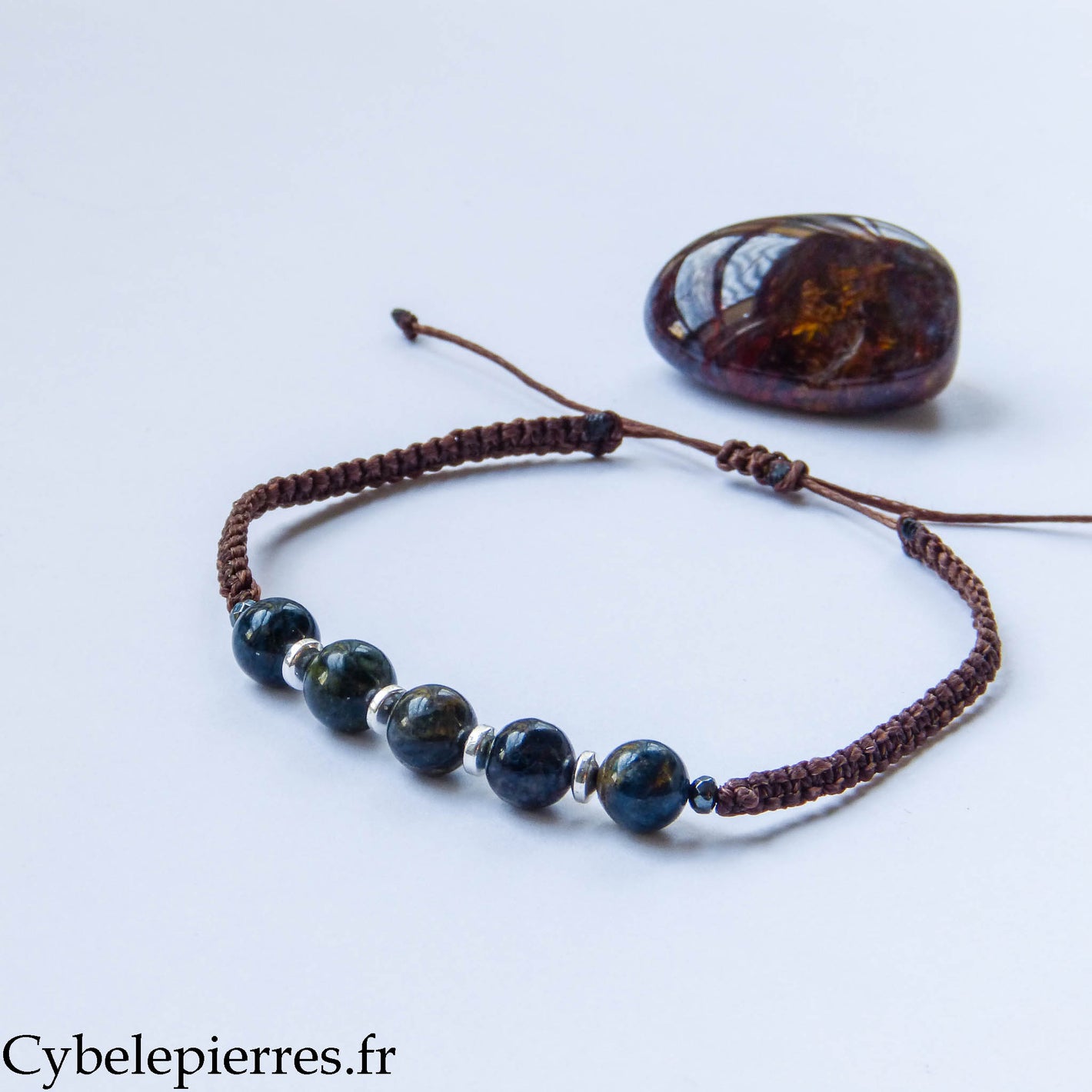 Bracelet réglable Pietersite