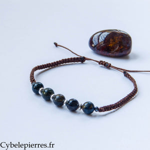 Bracelet réglable Pietersite