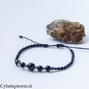 Bracelet réglable Astrophyllite